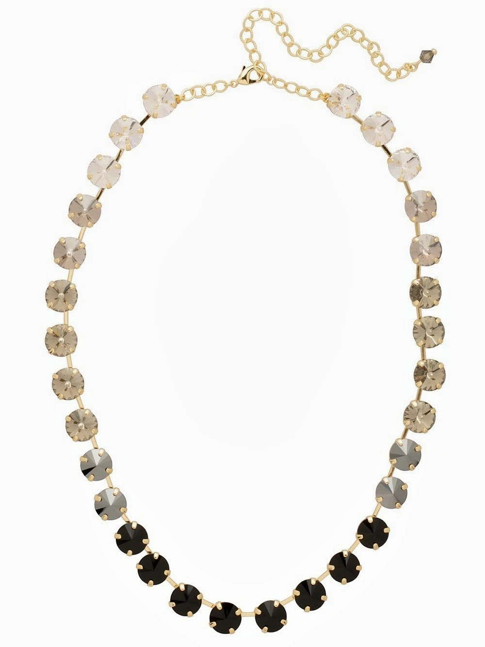 Ombre Crystal Statement Necklace